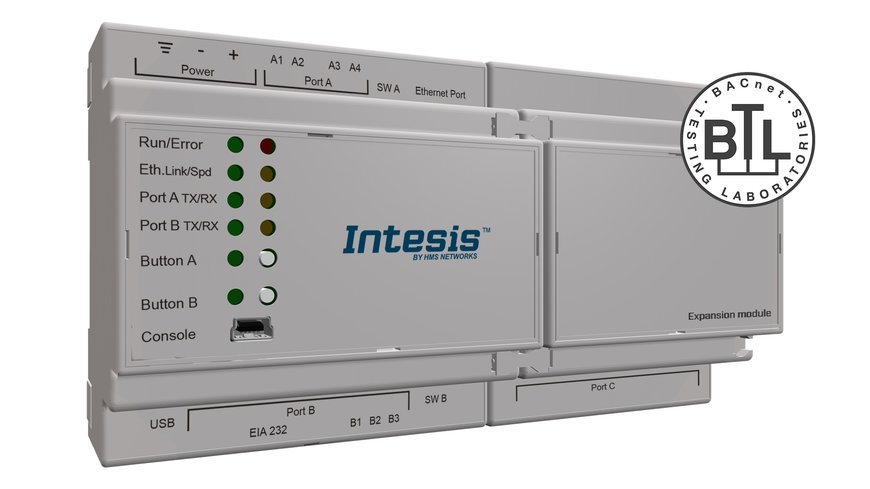 Nová komunikační brána Intesis usnadňuje komunikaci mezi sítěmi PROFINET a BACnet